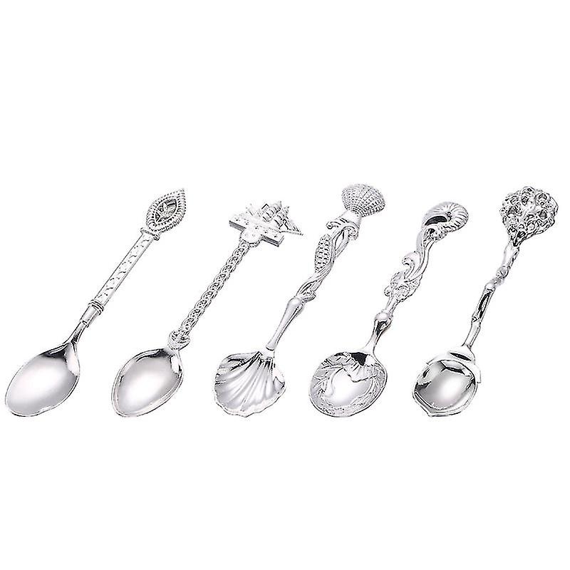 5pcs Stainless Steel Spoon