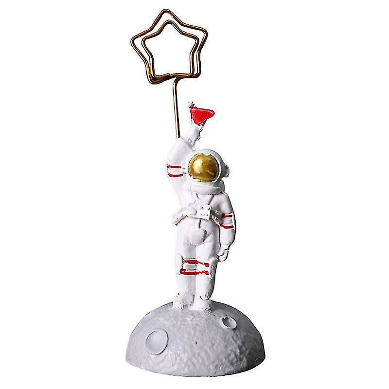 1pcs Spaceman Desk Photo Clip
