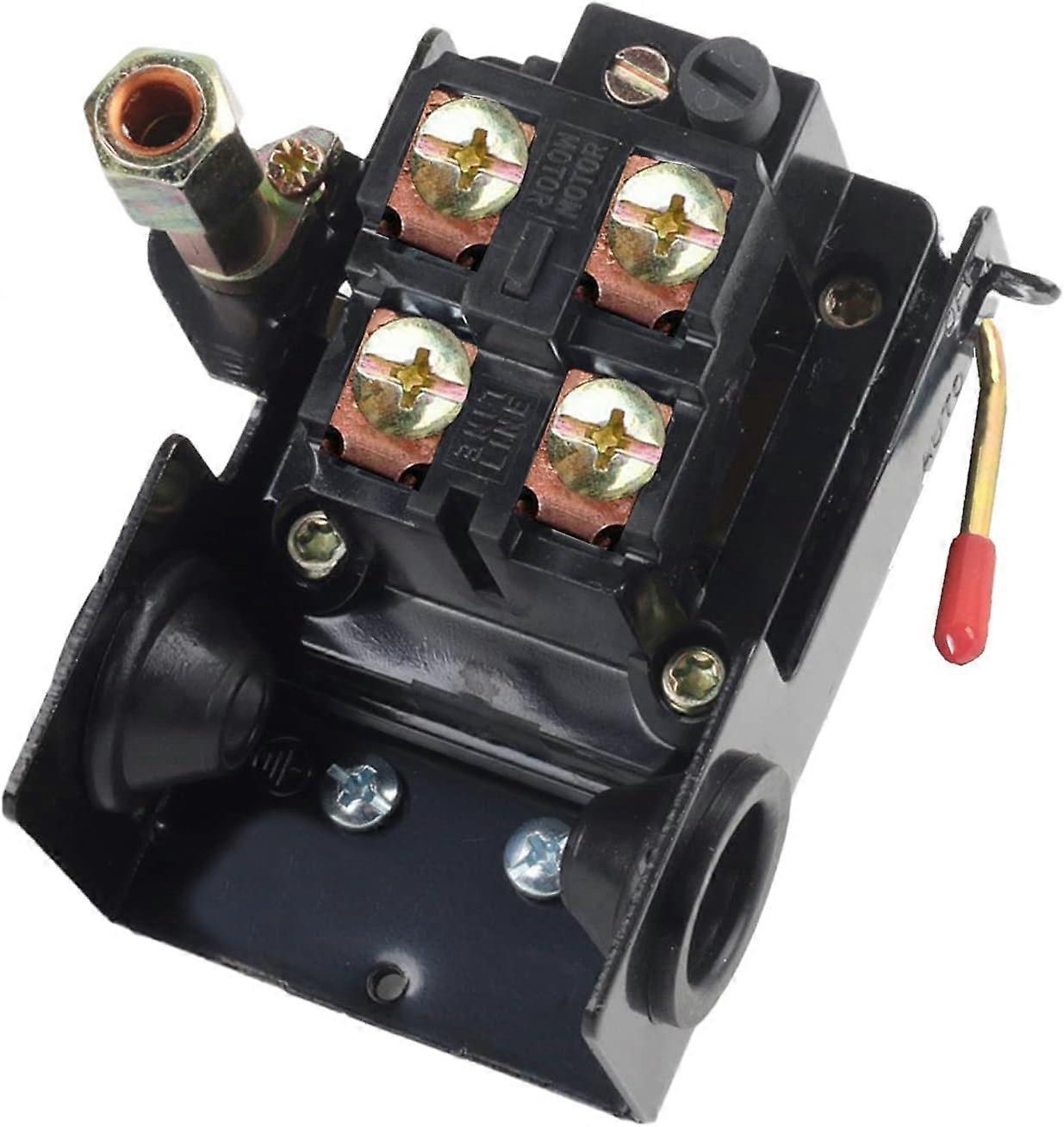 Kraftig luftkompressor trykafbryderkontrol 90-125 psi enkelt port, 26A erstatter