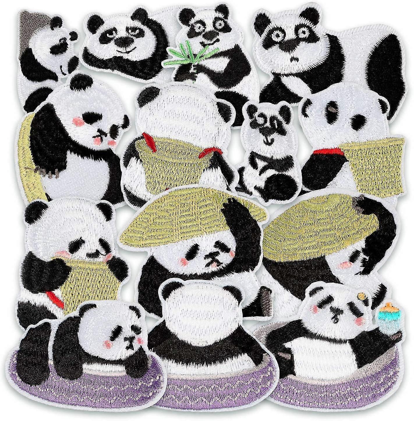 Iron-on Patch-uri, 20 buc Patch-uri pentru haine Flori Patch-uri Appliqu Patch-uri