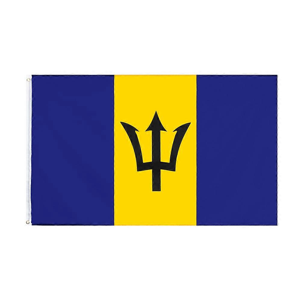 Barbados Flaga Yehoy 90 * 150 cm Wyspa kraju do dekoracji
