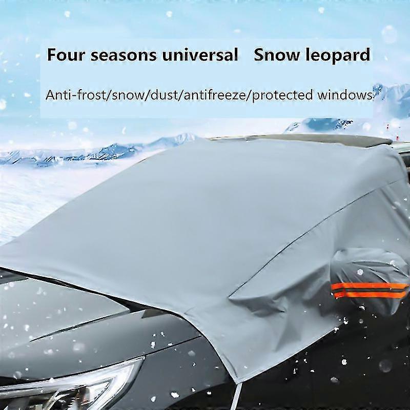 Exquisite Car Front Windshield Cover Snow Windshield Mat Protector Sun Shade Ice Blocked Front Window Protector Exterior Auto Accessories