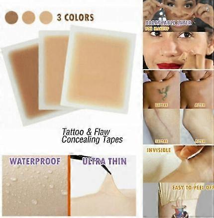 Tattoo & Flaw Concealing Tape Freeto Cut Smudge And Waterproof Any Part (2szt)