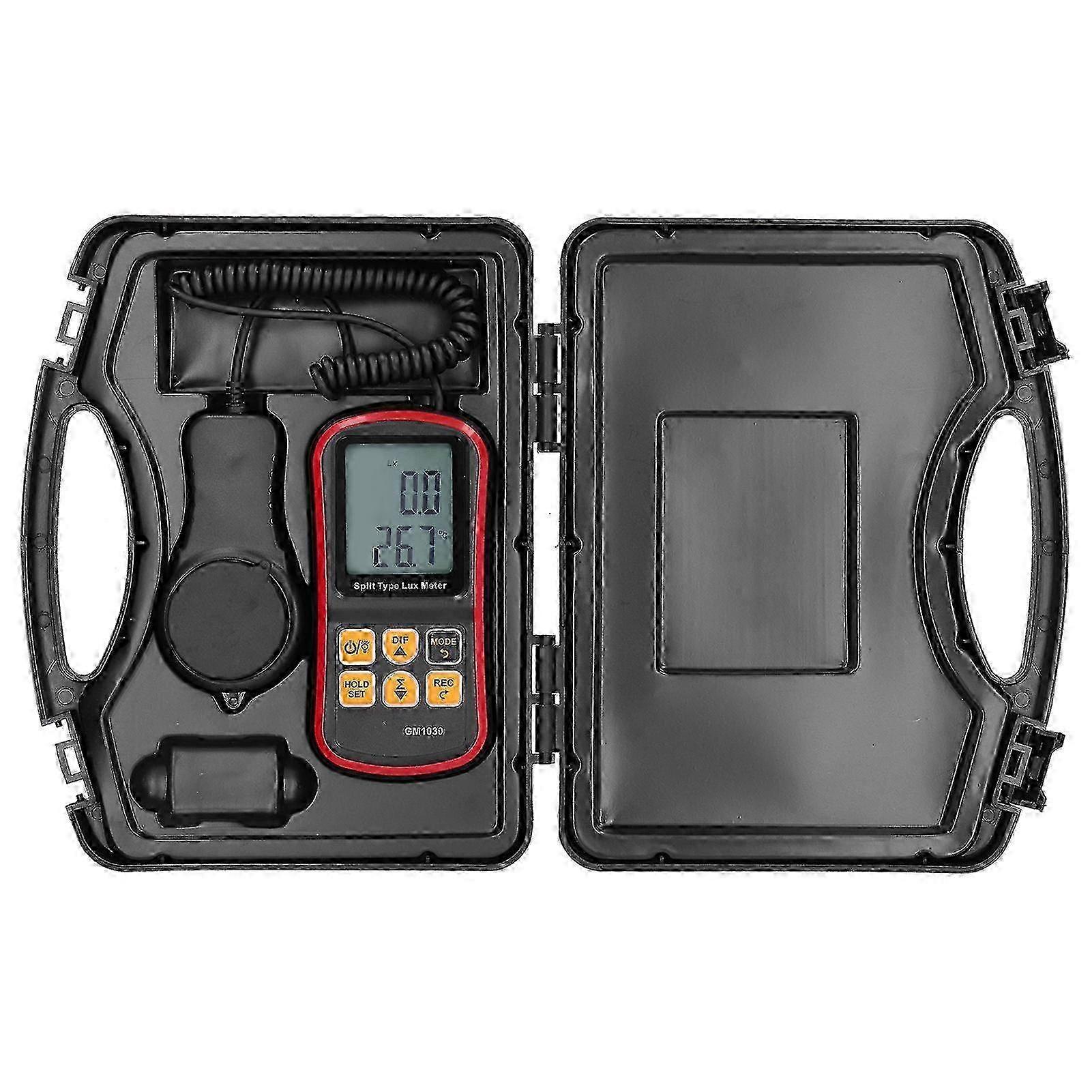 GM1030 0~200,000Lx Digital Illuminometer Luxmeter Light Testing Instrument with UART Connector