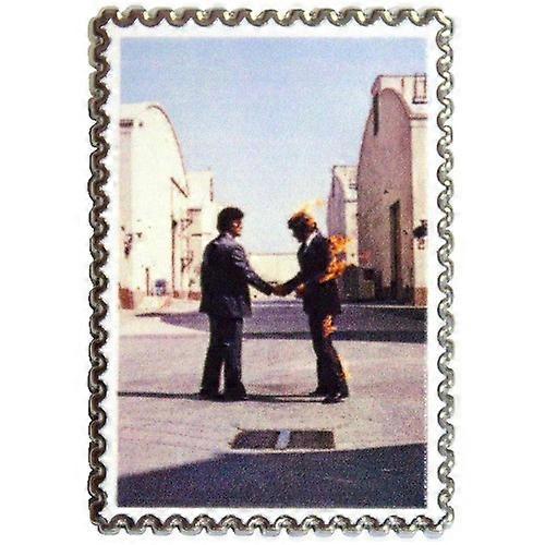 Pink Floyd Wish You Were Here Stamp Badge