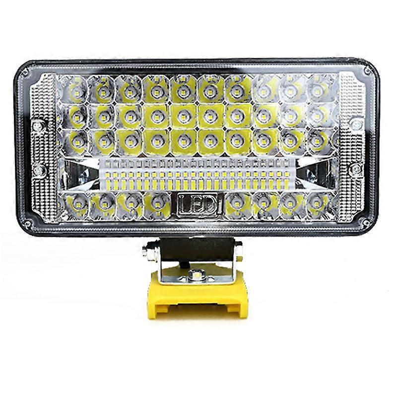 Led Work Light 9000 Lm Flashlight For Dewalt Xr 18v Lithium Battery