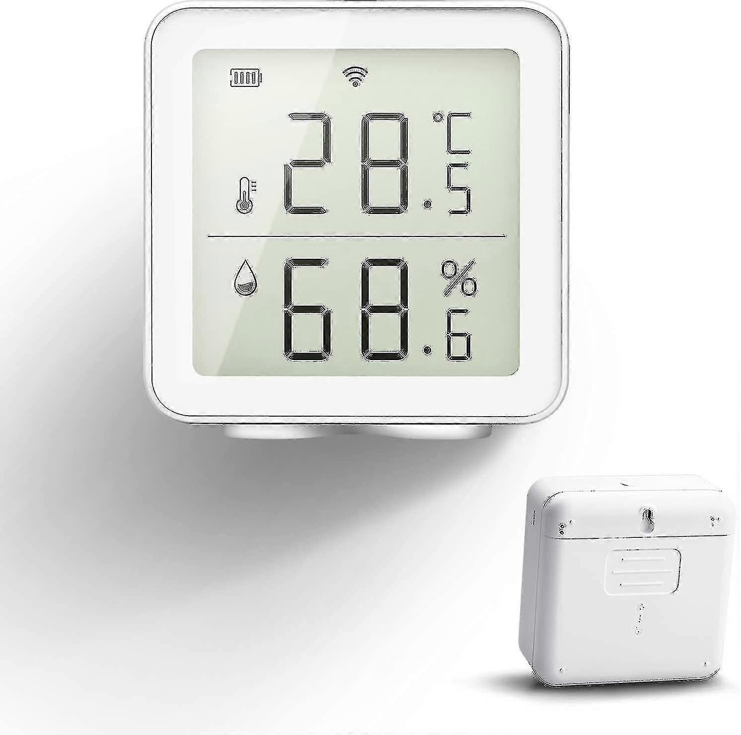 Smart Wifi Thermometer Hygrometer Compatible With Digital Temperature