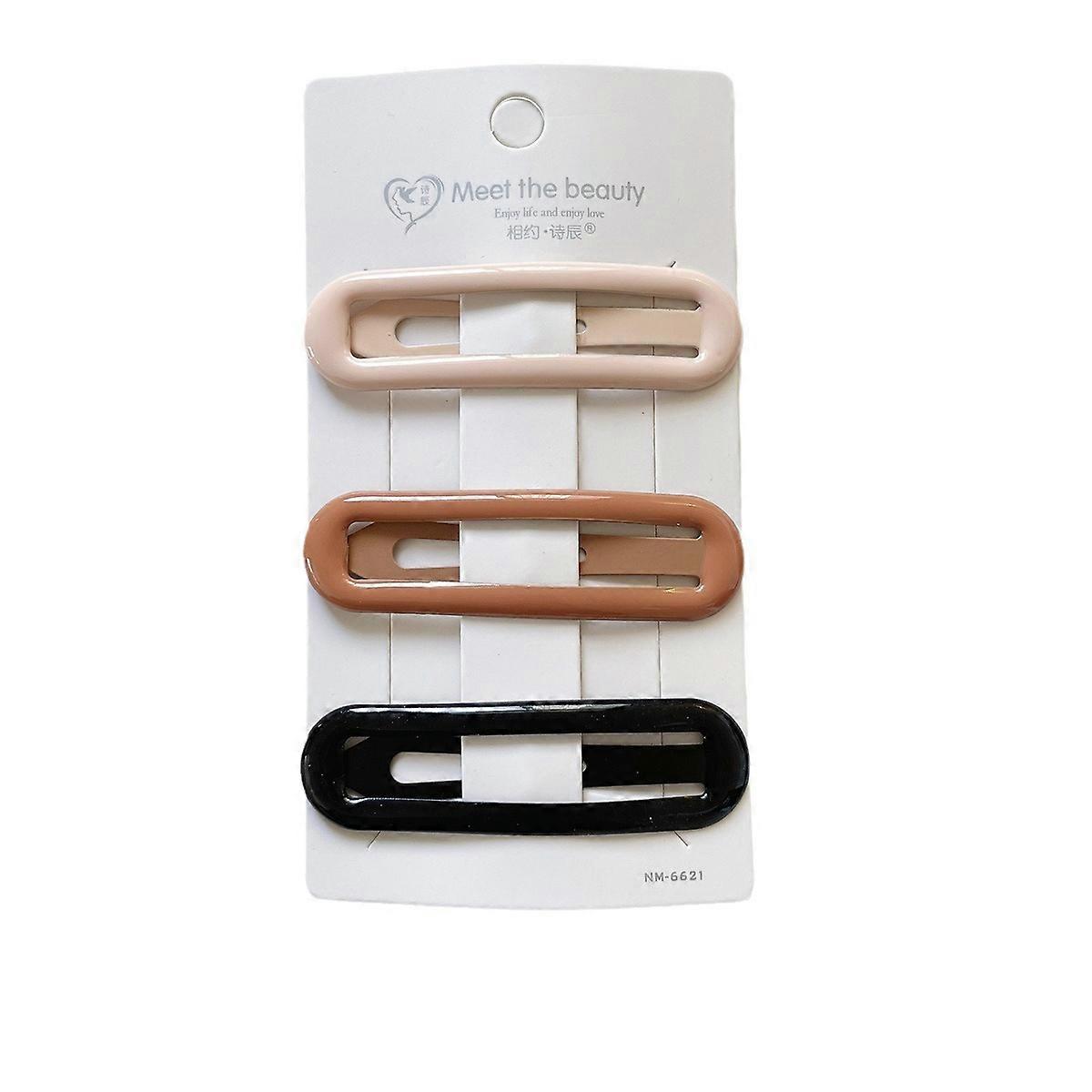 INF Metall Snap Hårklämmor 5-set