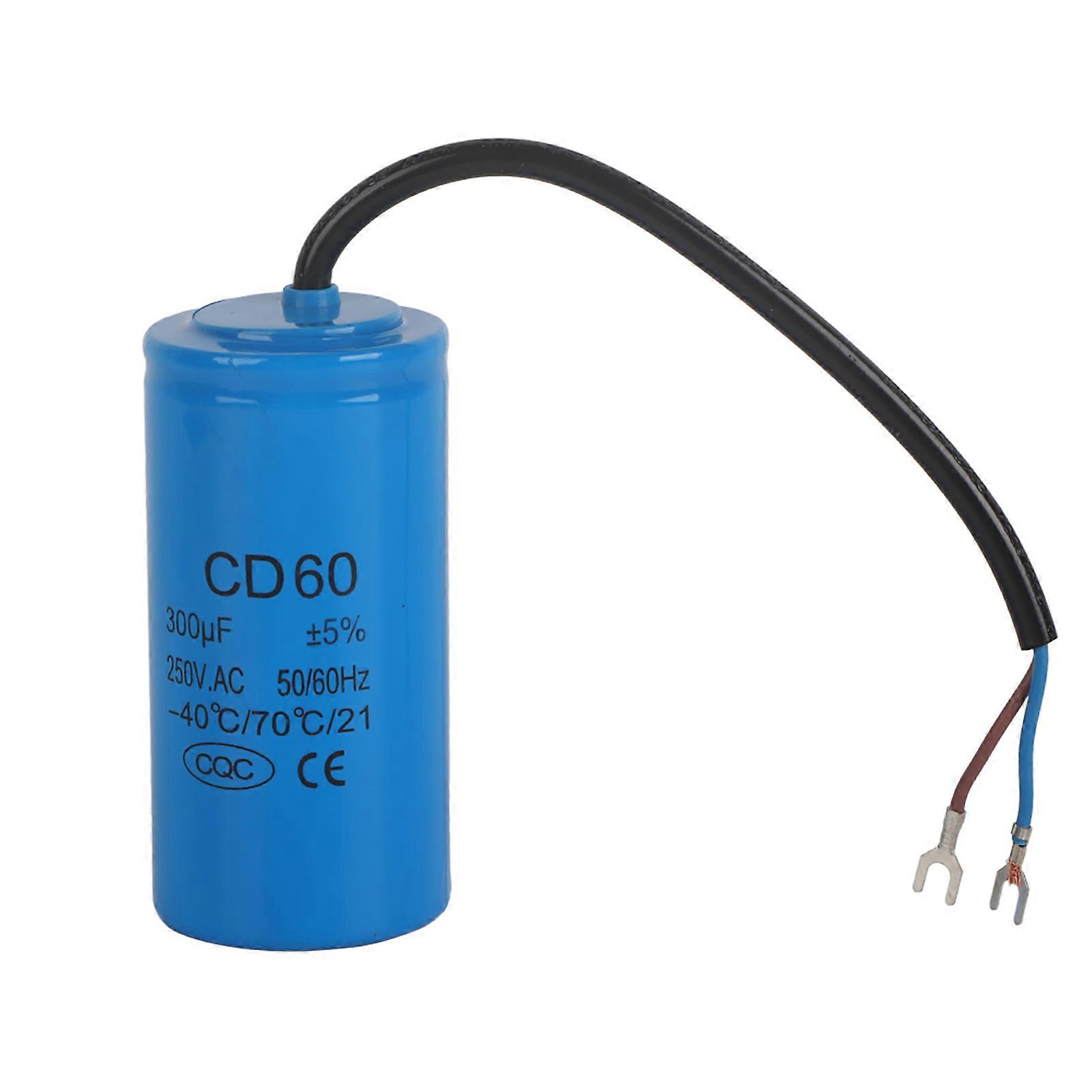 CD60 250V 300uf Condensator de comutare Accesorii pentru aparate de uz casnic rezistente la explozii