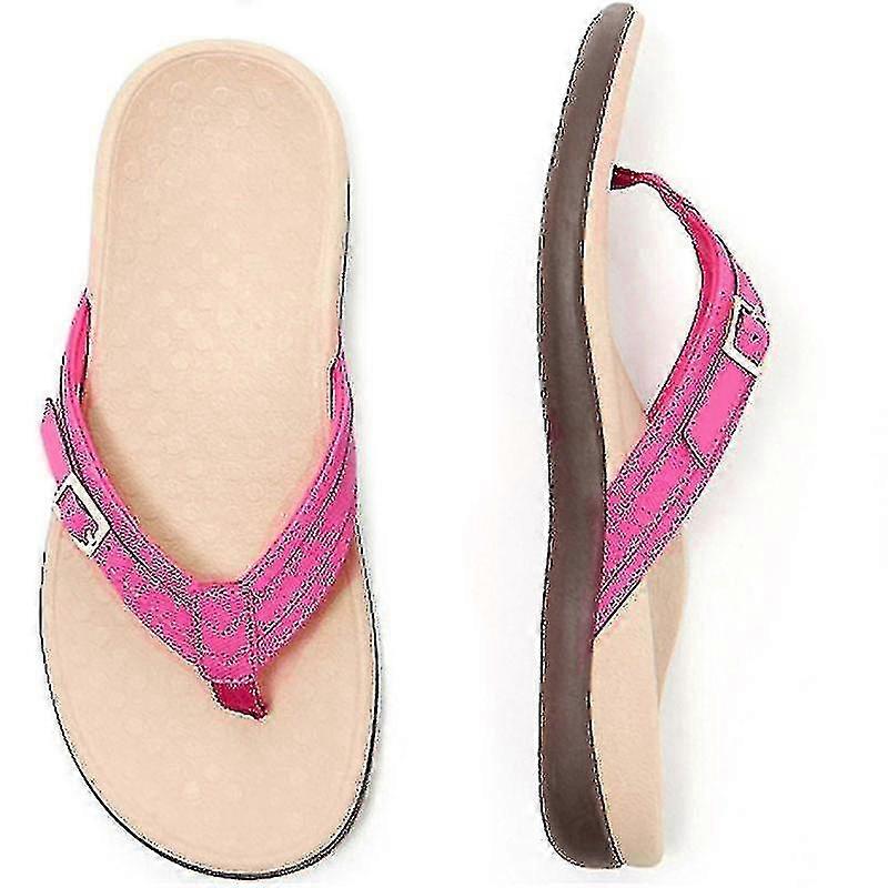 Vionic Thong Sandals With Buckle Women Casual Non-slip Flip-flop