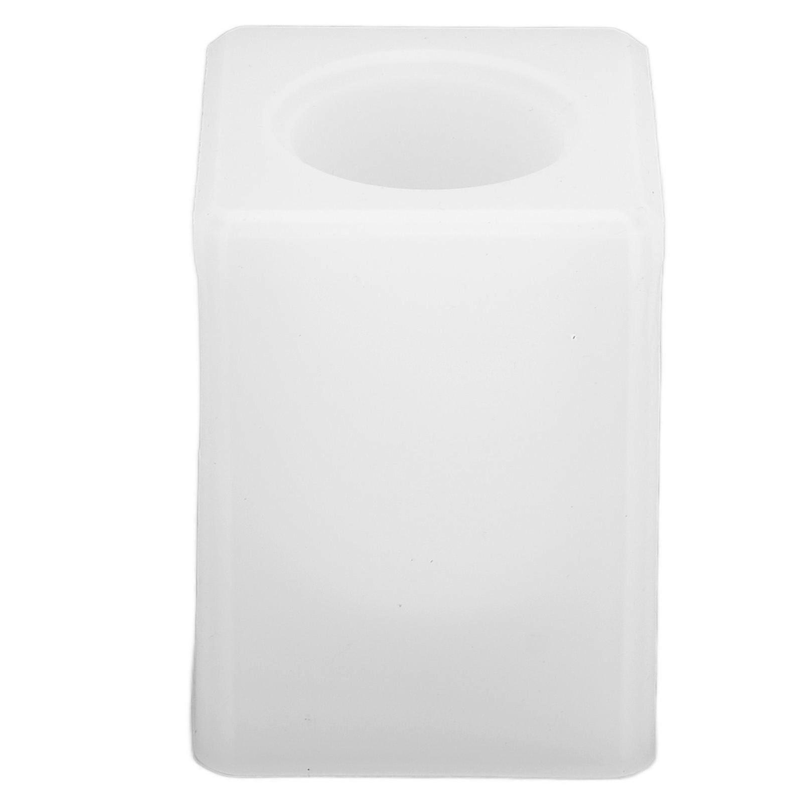 עובש שרף מחזיק עט גדול תבניות סיליקון חומרי יציקה DIY לשימוש חוזר לעציצים מתנותמלבן