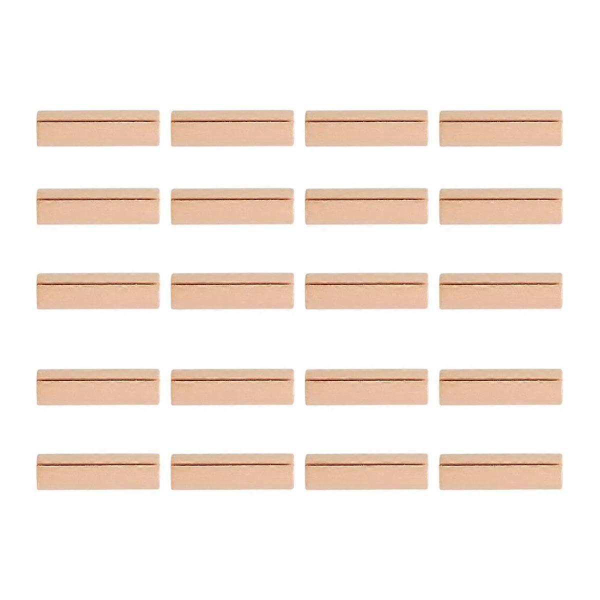 20PCS Wood Place Card Holders Wooden Table Number Stands Wedding Sign Rustic Message Name S Display