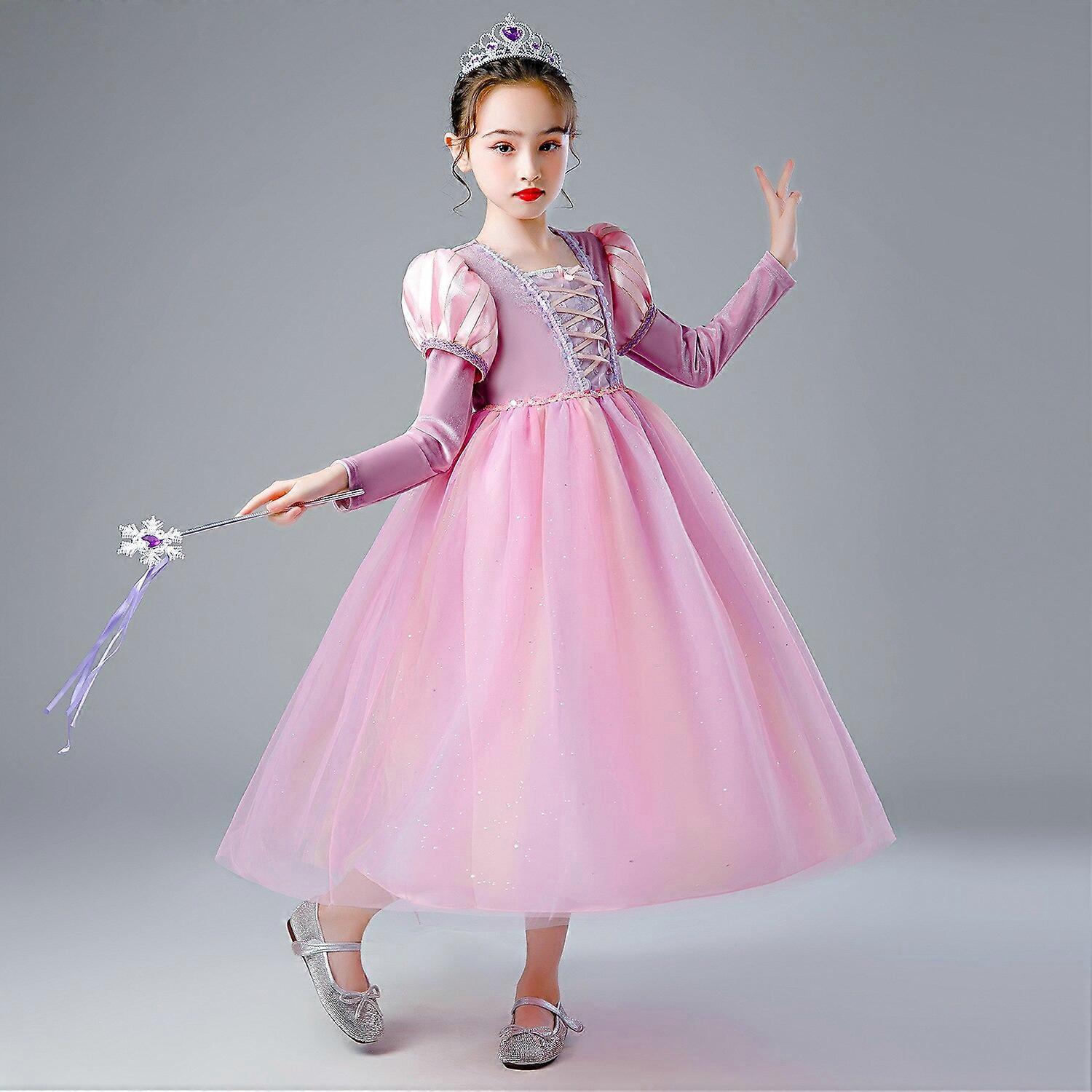 IBTOM CASTLE Déguisement Halloween Nouveau-né Bébés Filles Ensemble De Costumes D'animaux Robe Tutu De Fête Cosplay Pingouin/Cerf Avec Bandeau Tête De Noeud Vêtement Wapiti 0-6 Mois