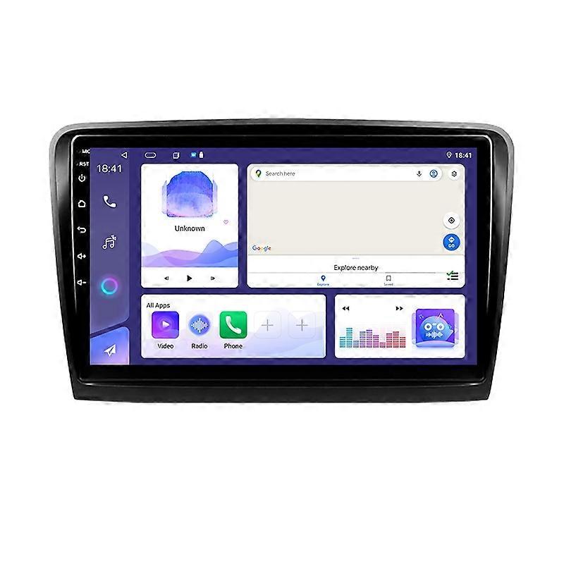 For Skoda Superb 2 B6 2008 - 2015 Multimedia Radio Android Navigation GPS Video Player Stereo