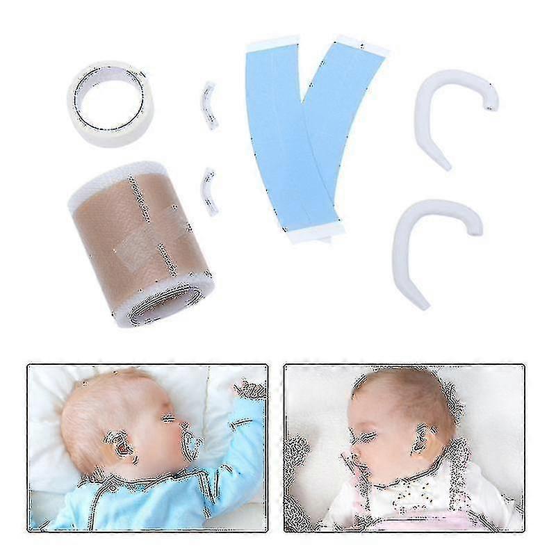 1 ensemble de patchs correcteurs d'oreilles en silicone pour bébé