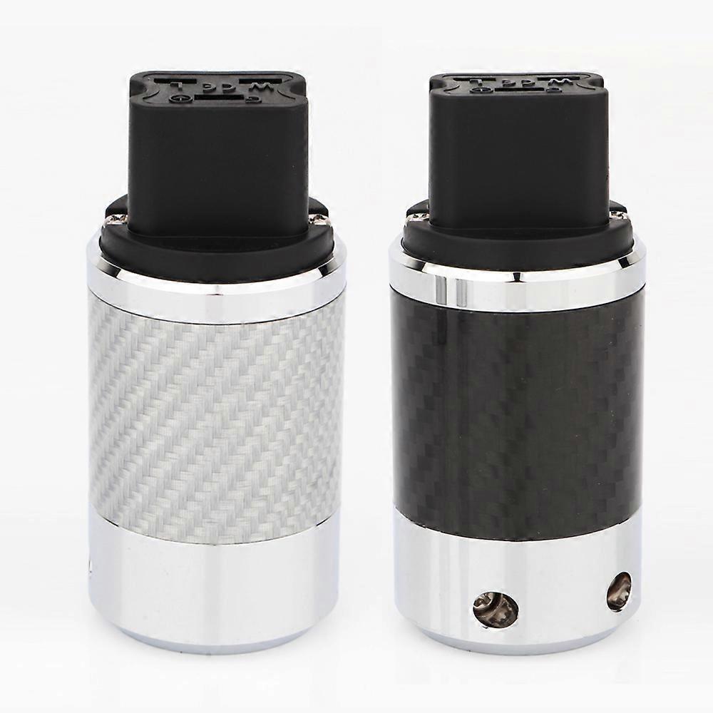 HI End Preffair Cor de cobre revestido a ródio C19 Power Plug Performance 20A Conectores IEC Fêmea