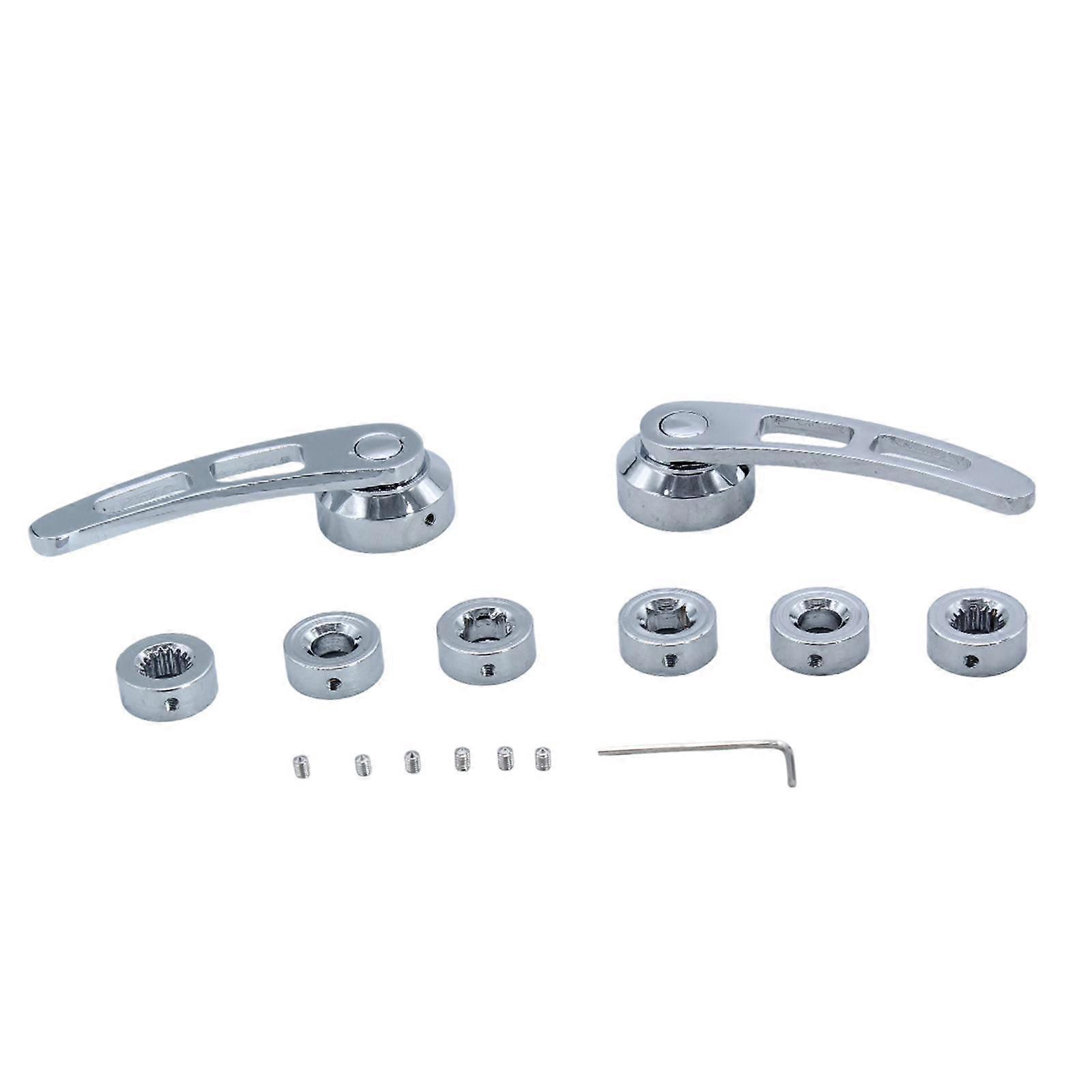 Generic 4 1/4" Door Handle Kit Sturdy Professional High Performance Aluminum