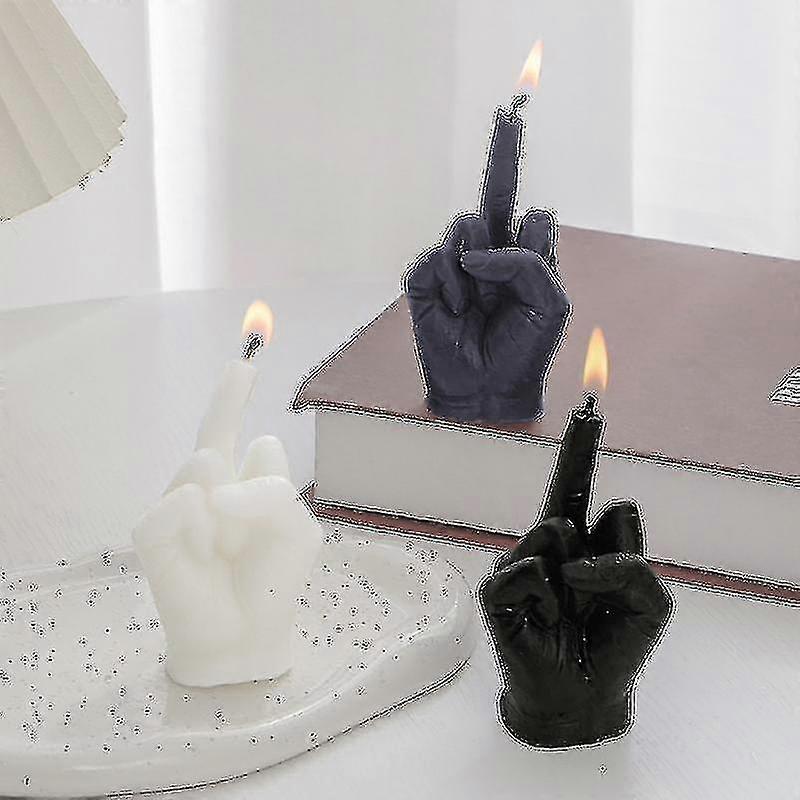 Carrep Finger Shape Gesture Scented Fun Quirky Home Decor