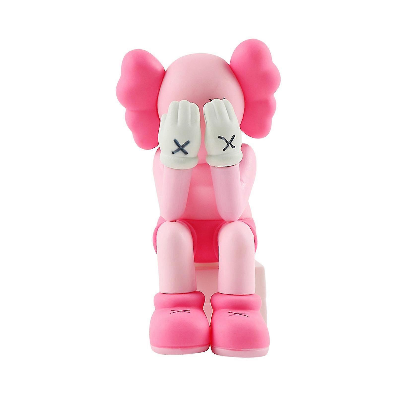 Zakrywanie twarzy Kaws Model osobowości Zabawka Prezent Kreatywny trwały Figura akcji