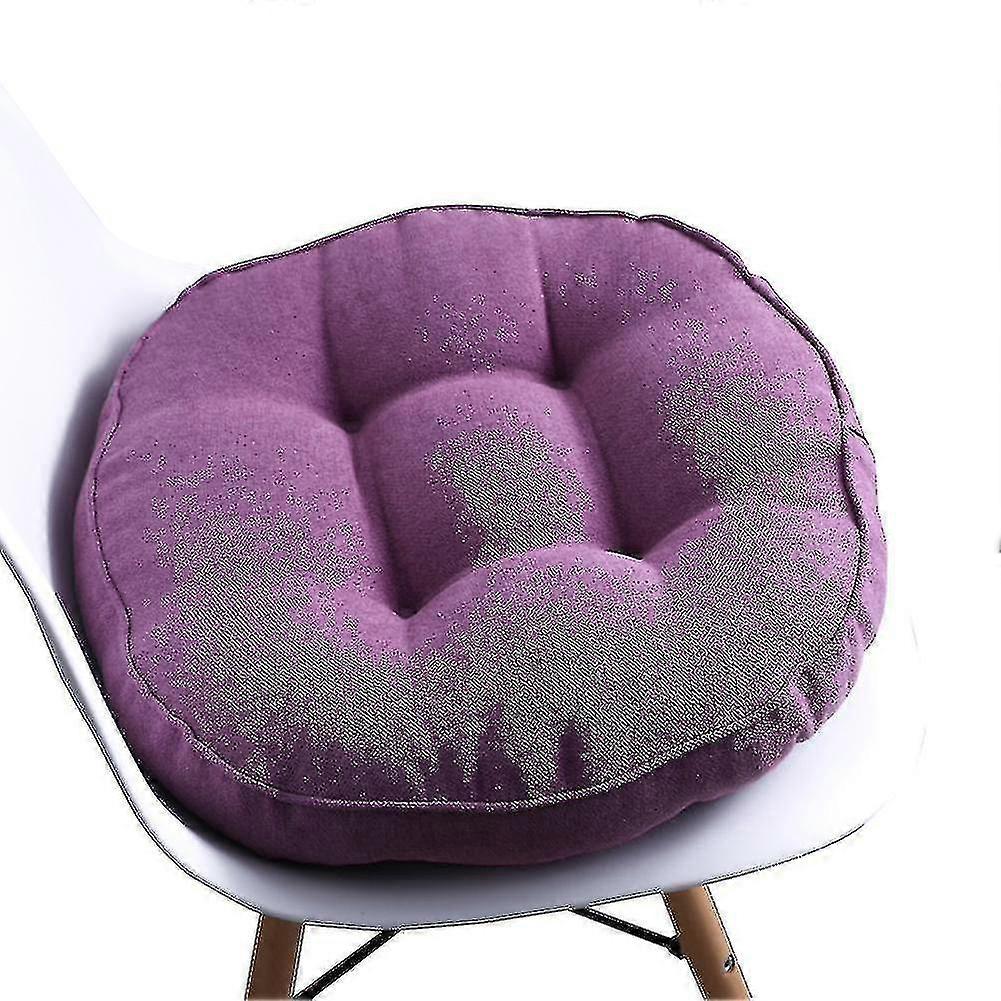 وسادة سميكة ، وسادة مقعد كرسي مستديرة ، وسادة أرضية ناعمة لغرفة المعيشة المنزلية شرفة حديقة مكتب