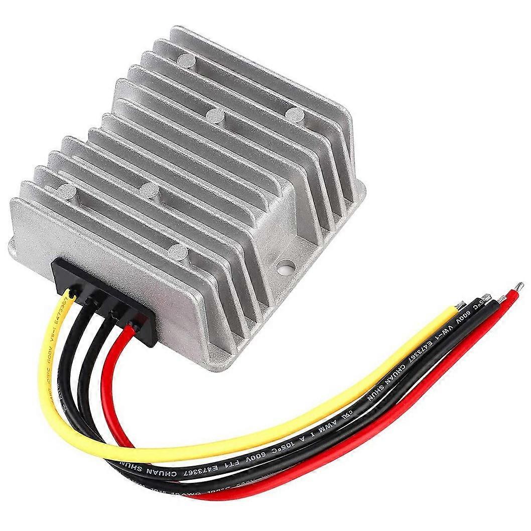 DC 24V to 48V 5A 240W Regulator Power Converter Waterproof Module Transformer Suitable for Golf Car