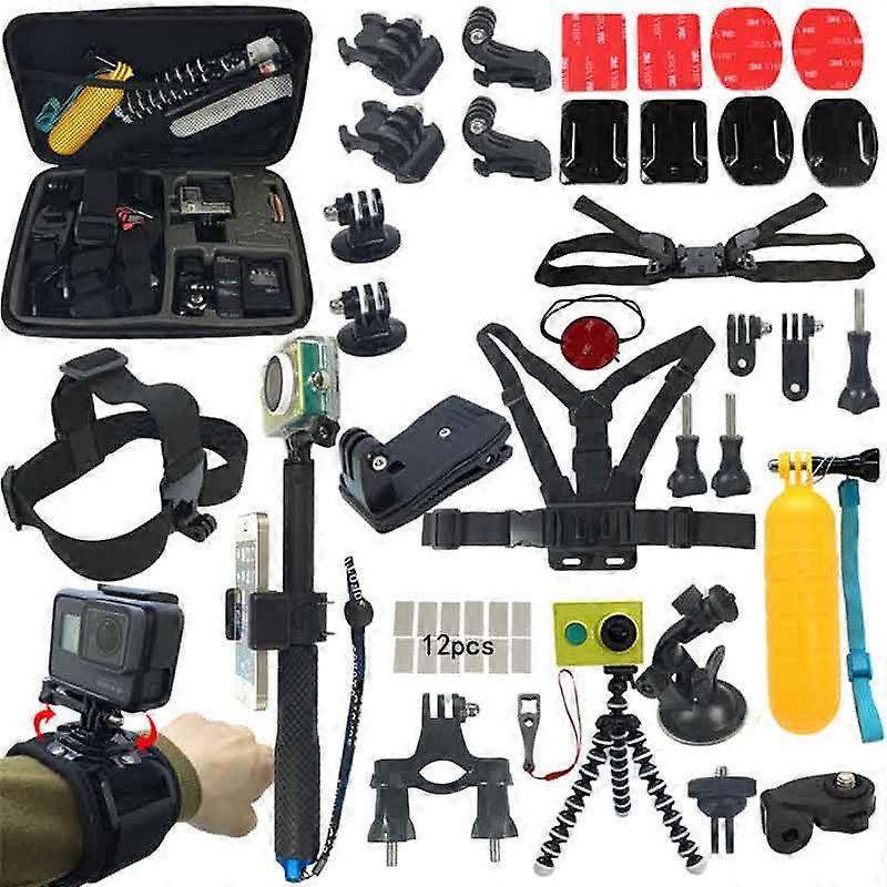 Redkid Caméra d’action Accessoires Set/Kit pour GoPro hero 11 10 9 8 7 6 5 Session DJI Action 3 2 AK