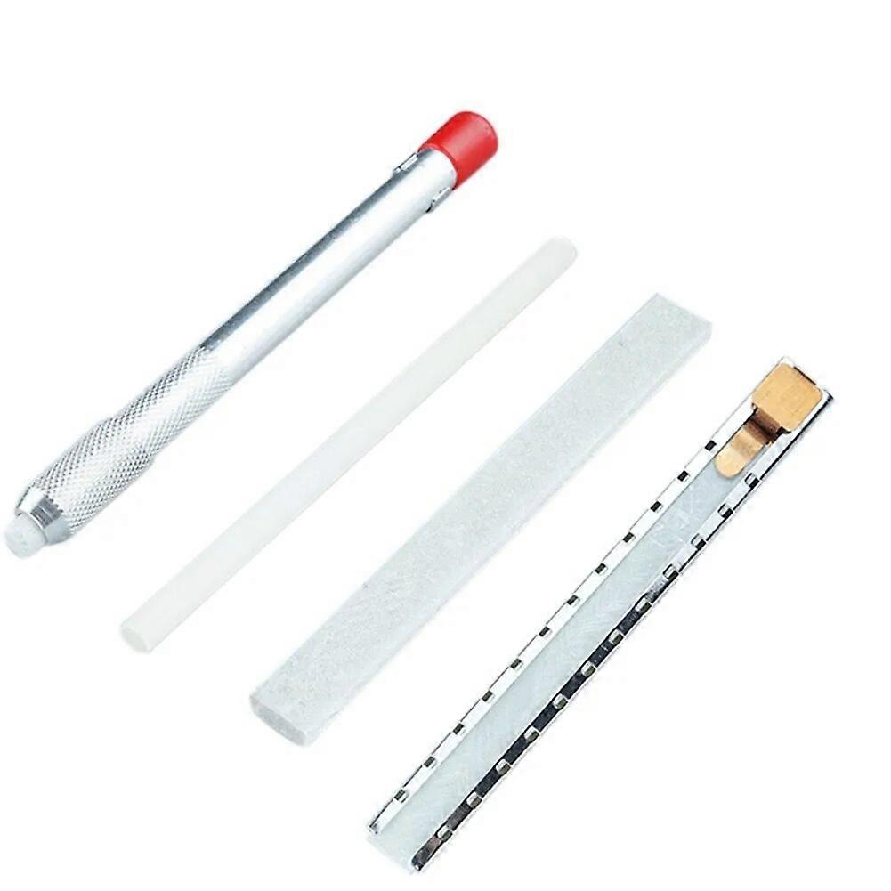 4 Pcs Soapstone Marker Pen And Refill Set Drawing Marking Tools Talcum Slate For Hand Tools Woodworking Tools Parts