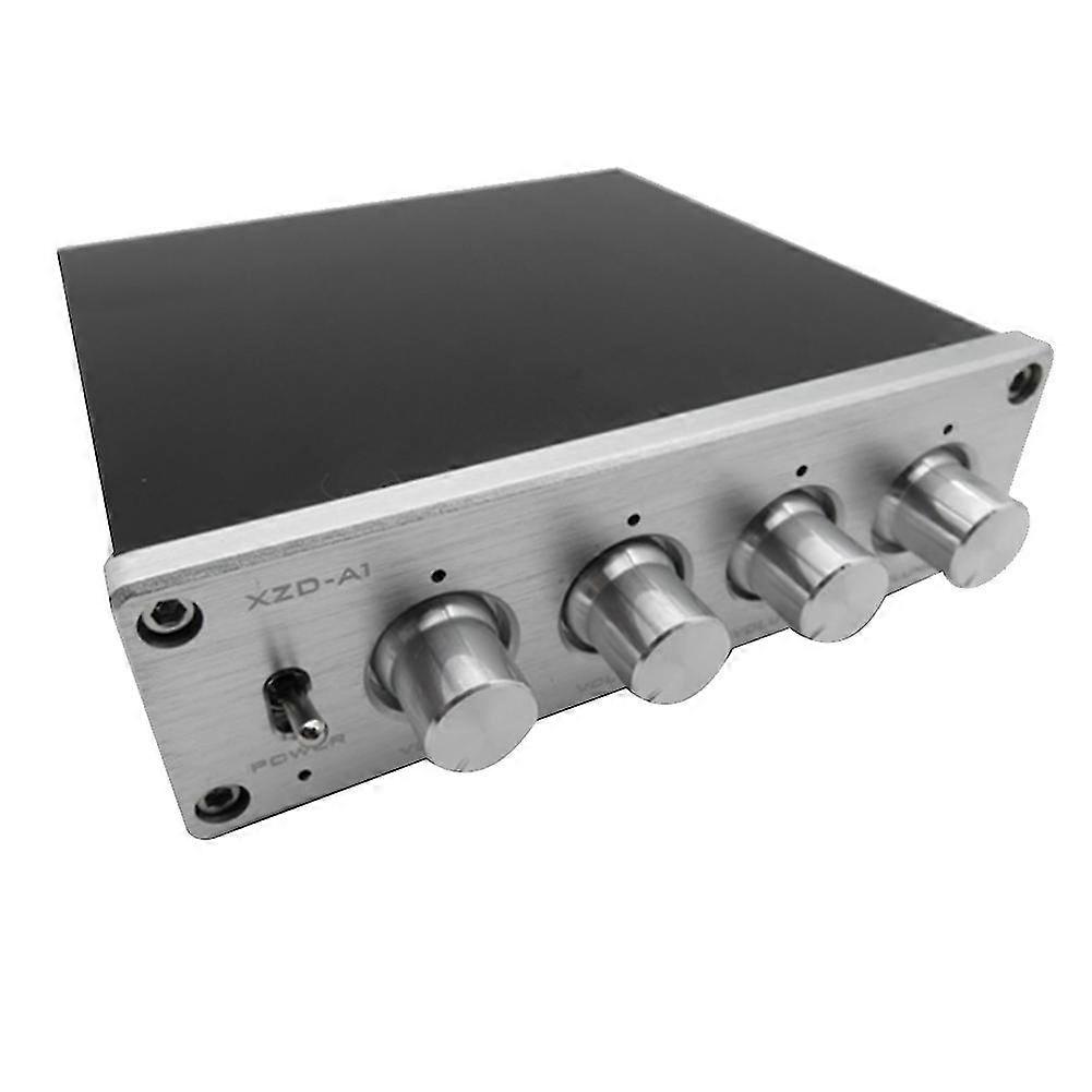 Hifi Lossless 1 Input 4 Output Rca Hub Audio Distributor Signal Selector Switch Source Switcher Vol