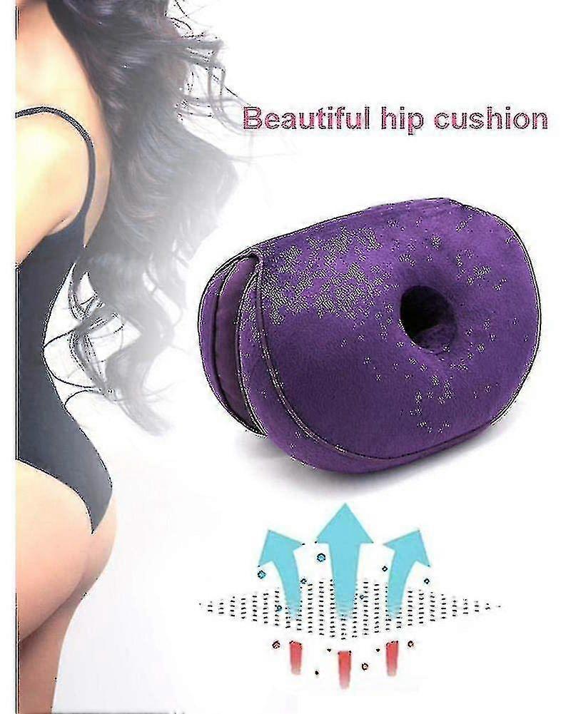 Lift Hips Up Seat Cushion, Orthopedic Memory Foam Support Pillow For Sciatica, Tailbone And Hip Pain Relief Back Pressure