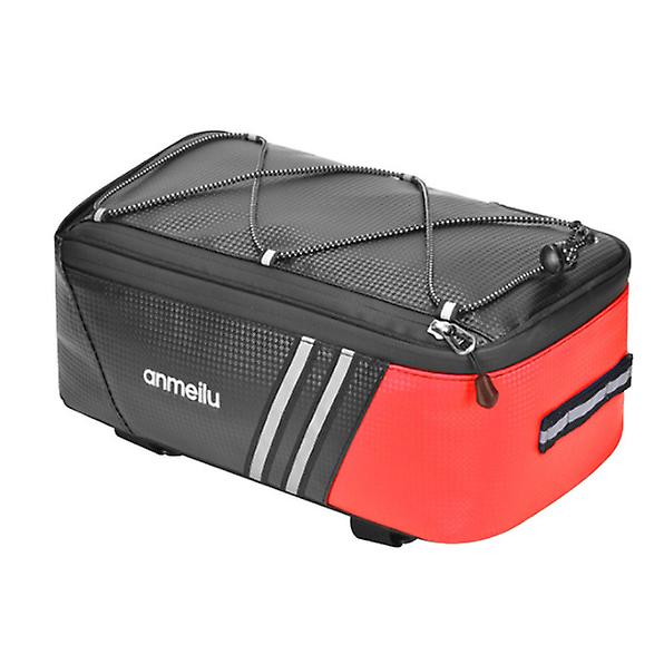 Ratsastusvaruste vedenpitävä kantolaukku väri punainen