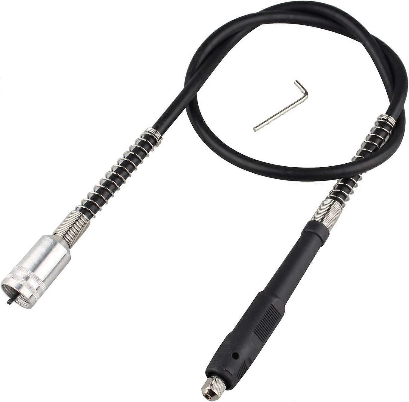 Flexible Drill Shank Extension Keyless Chuck Compatible Tool Attachment Accessory for Dremel Rotary Tool