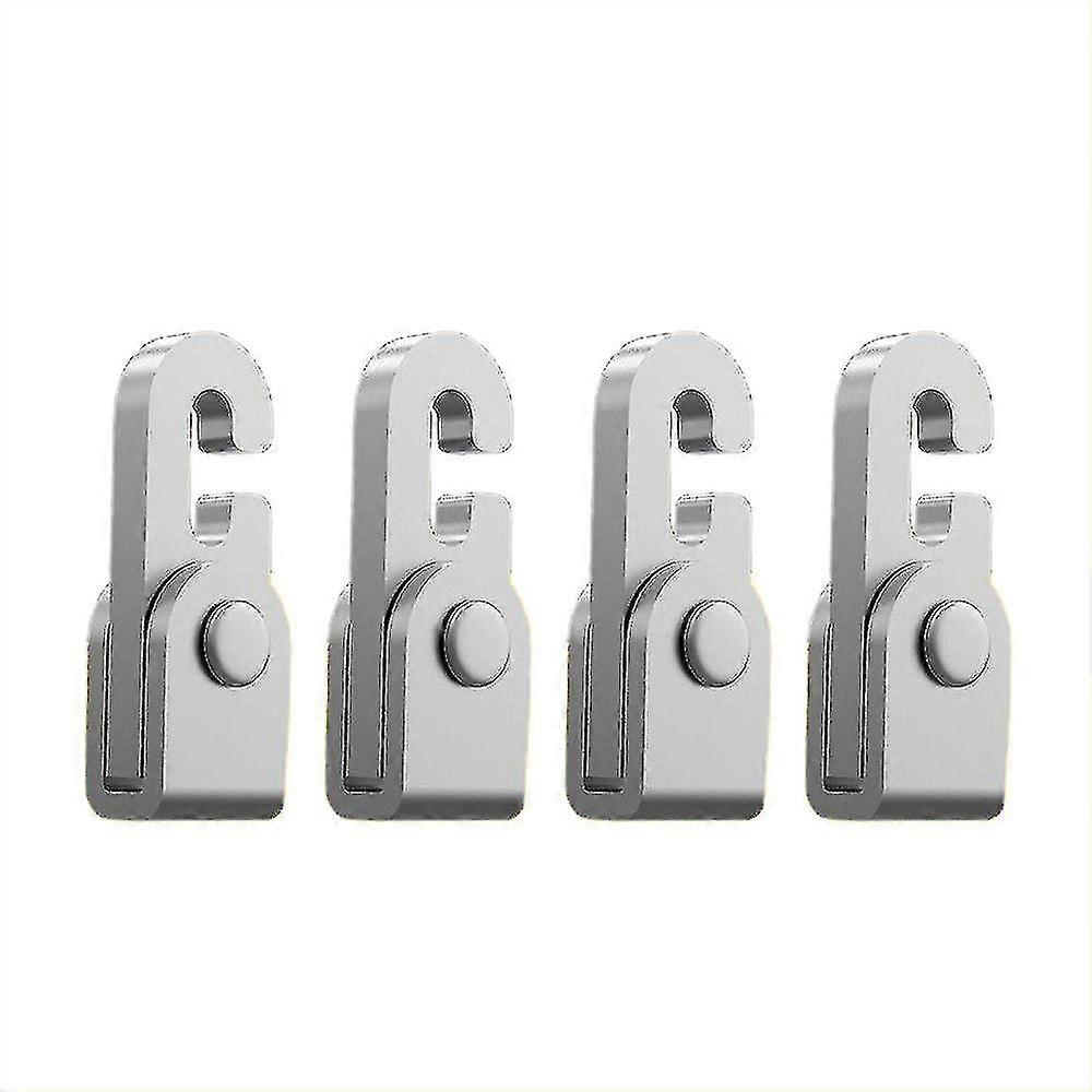 4pcs/set Automatic Lock Hook Stable Self-locking Safety Lock Hook For Camping