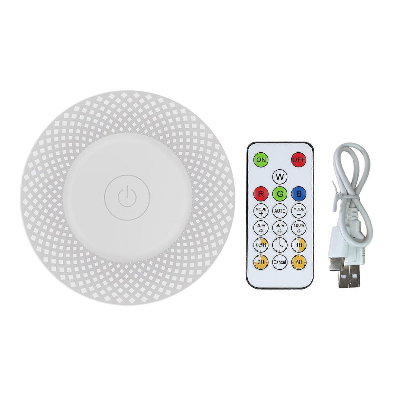 LED Wall Lamp Soft Glow Flicker Free Touch Switch Rechargeable IR Remote Control Atmosphere Lighting Bedside Lamp