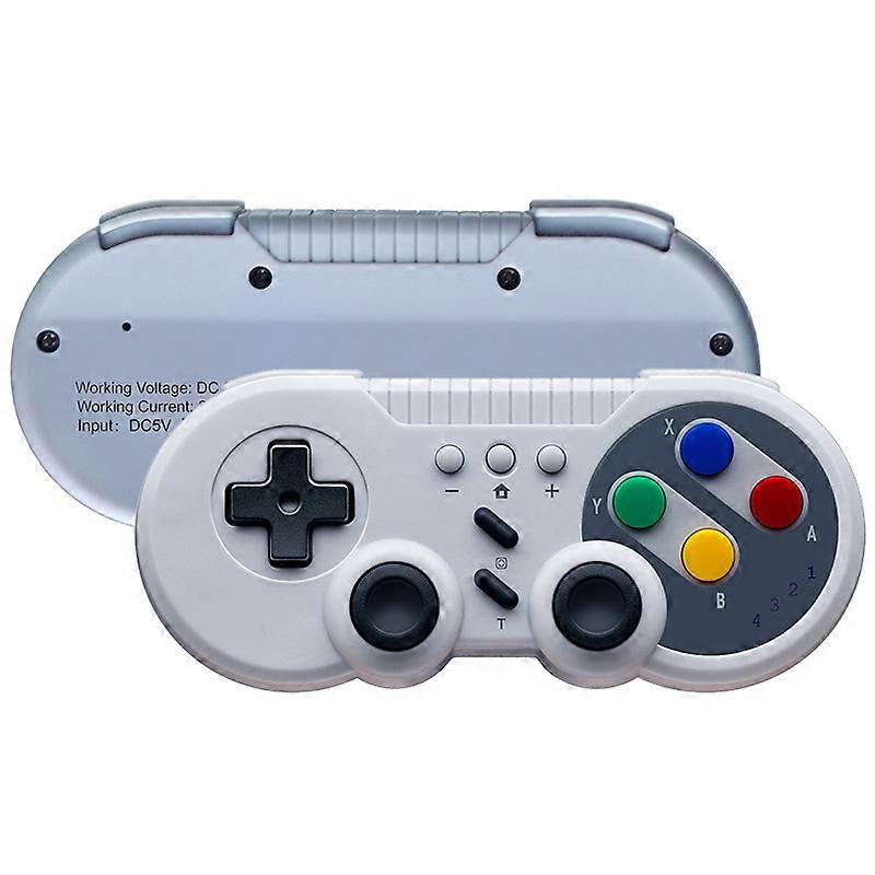 8bitdo SN30 vezeték nélküli vezérlő 6 tengelyes burst vibrációs turbó funkció joystick kapcsolóhoz Steam Windows Android iOS