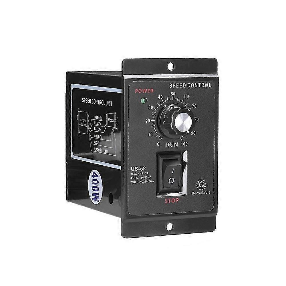 400W Motor Speed Controller AC 220V Motor Speed Regulator Controller Forward and Backward Motor Gov