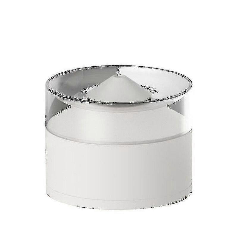 Snow Mountain Automatic Pet Cat Water Fountain Filter Dispenser Feeder Smart Drinker (white)