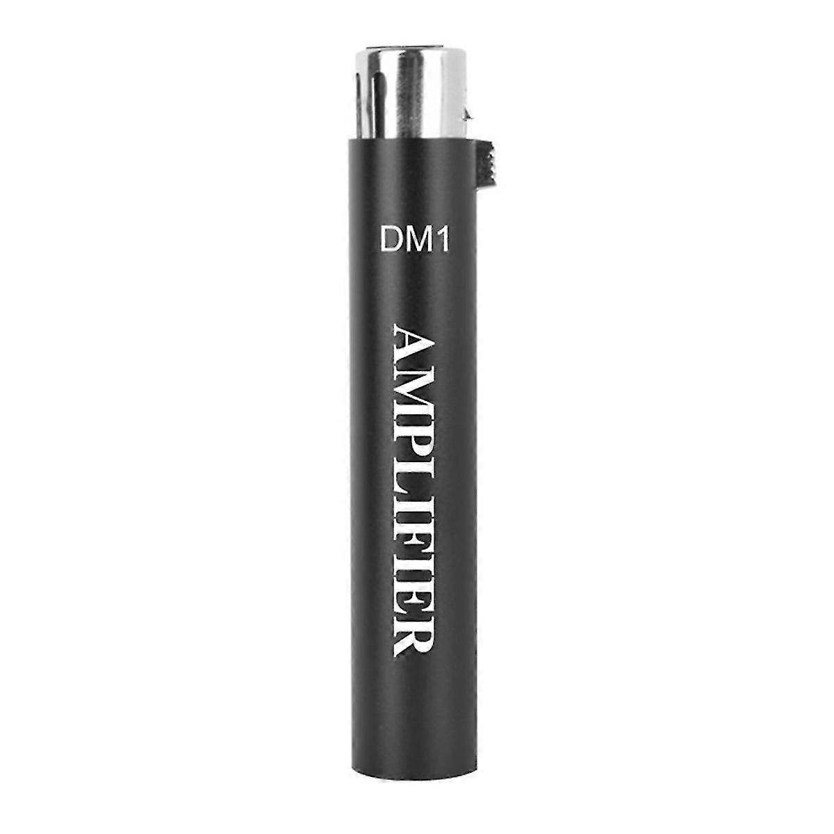 Replace For Dm1 Dynamic Wired Microphone Amplifier 28db Gainer Microphone Preamplifier For Livestream Sm7b Mic,black