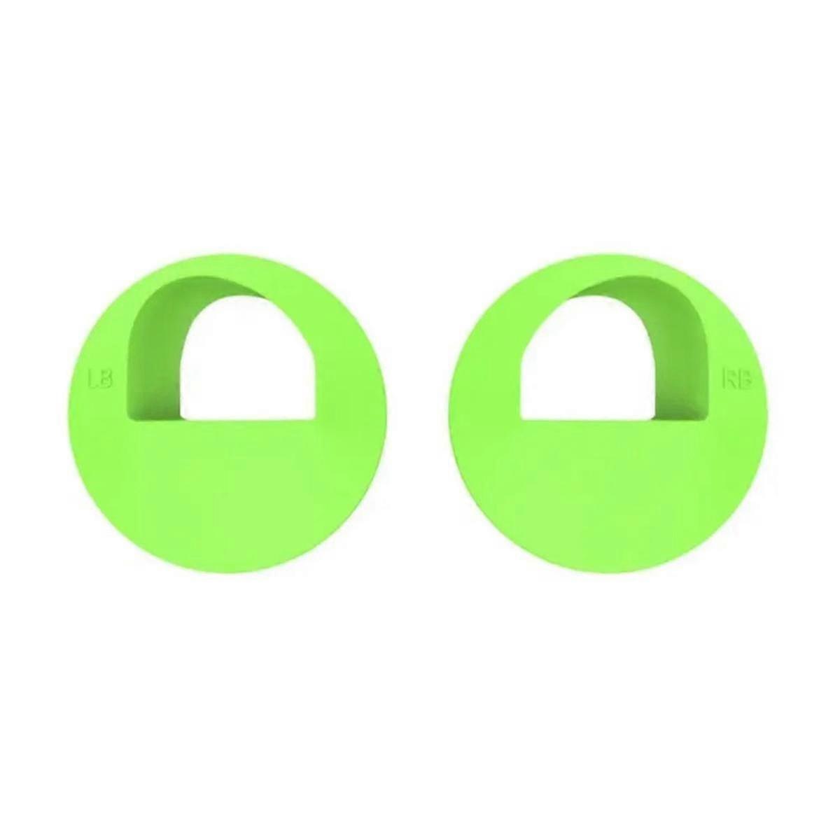 1 Pair Gamepad Stand Holder For Legion Go Left Right Handle Base Silicone Desktop Stand Handle Storage Bracket Green