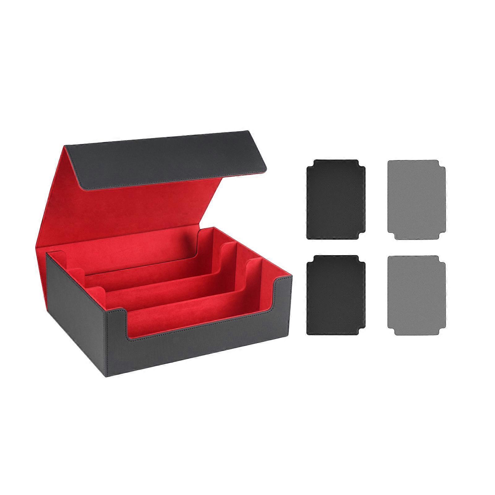 Deck Card Case 1800Card Protection Holder Multipurpose Shockproof Accessories Sturdy Cards Gathering Deck Box Waterproof for Football Cards