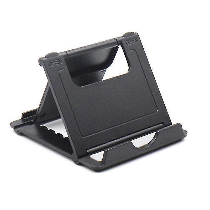 Tablet Stand Desktop Support Portable Double Folding Stand Geeignet Kompatibler Ipad Tablet Stand Schwarz