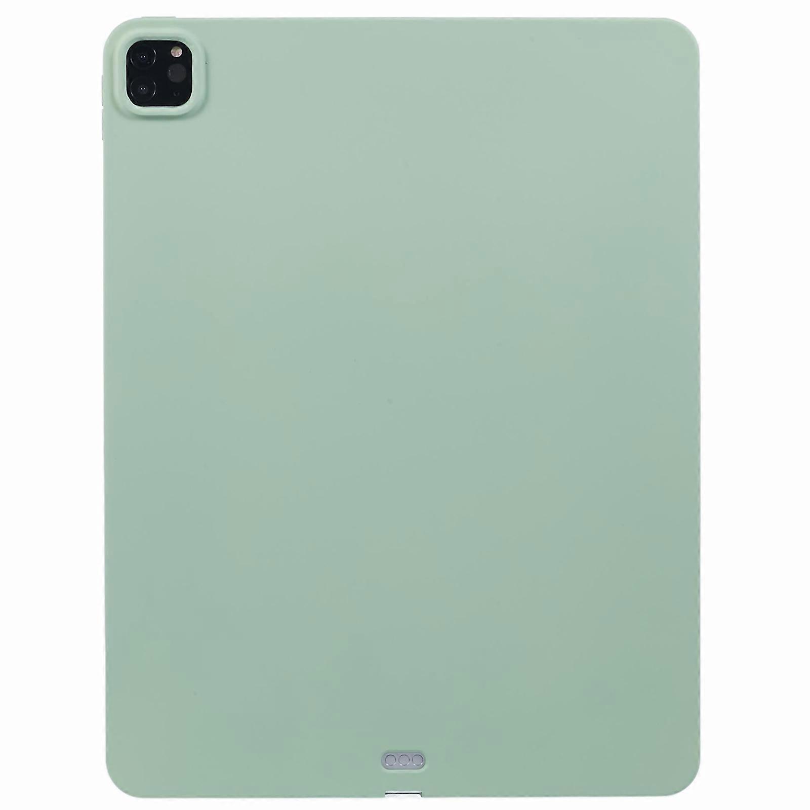 TKdaddy iPad Pro 12.9 (2022) (2021) (2020) (2018) ケース ソフト TPU スキンタッチ タブレット カバー 抹茶 グリーン