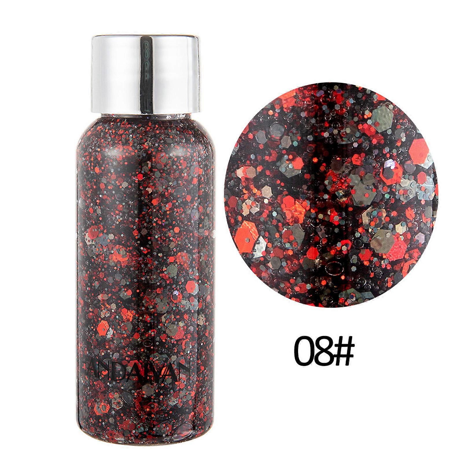 Eyeshadow Palette Colorful Sequins Polarized Sequins Face And Body Dress Up Glitter 35ML