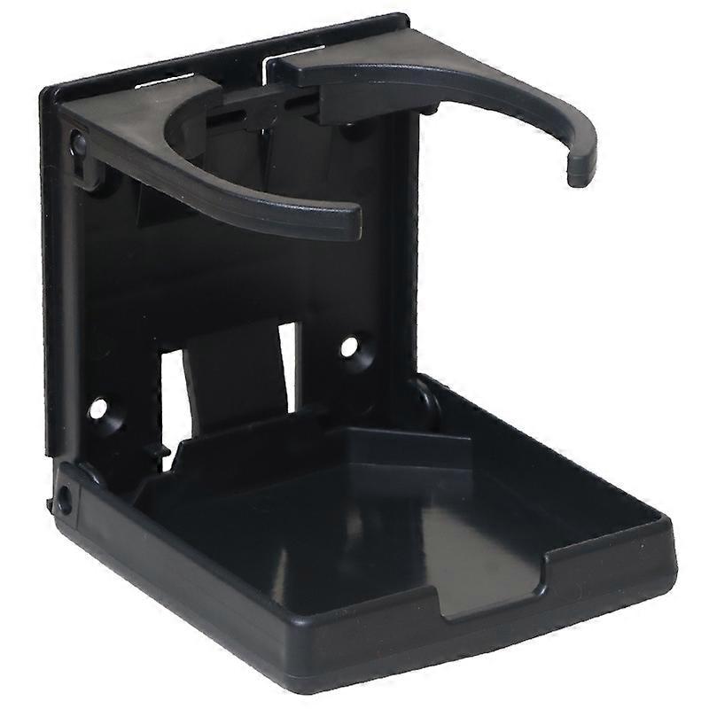 1PCS Universal Adjustable Folding Cup Cup Holder Black Car Drink Holder Waterproof Plastic Boxes Holders Portable 5-7.5cm Diameter for Car Truck Boat