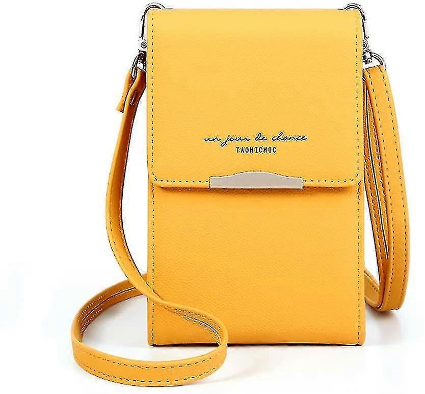 المرأة محفظة الجلود الهاتف المحمول حقيبة الكتف كروسبودي صغيرة مخلب البسيطة مع حزام قابل للتعديل عقد محفظة الهاتف الذكي