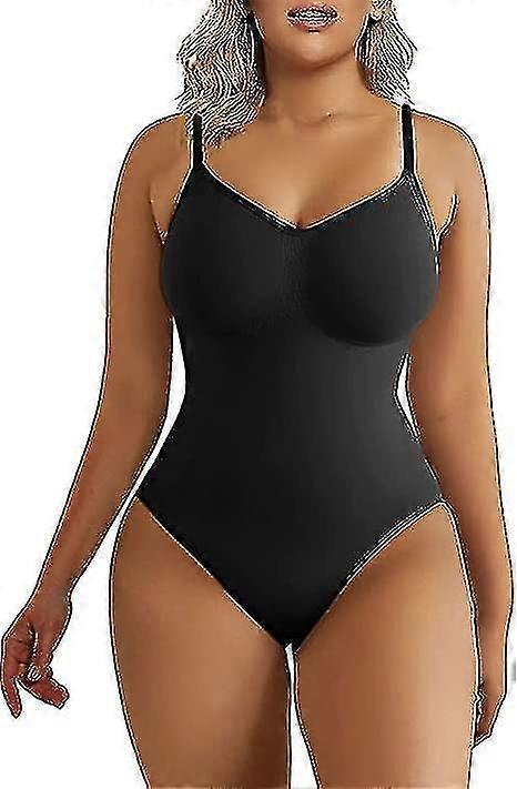 Ultra Comfy Body Shaper,,women Sculpting Bodysuit Tummy Control Shapewear Seamless Body Shaper Thong Adjustable Straps