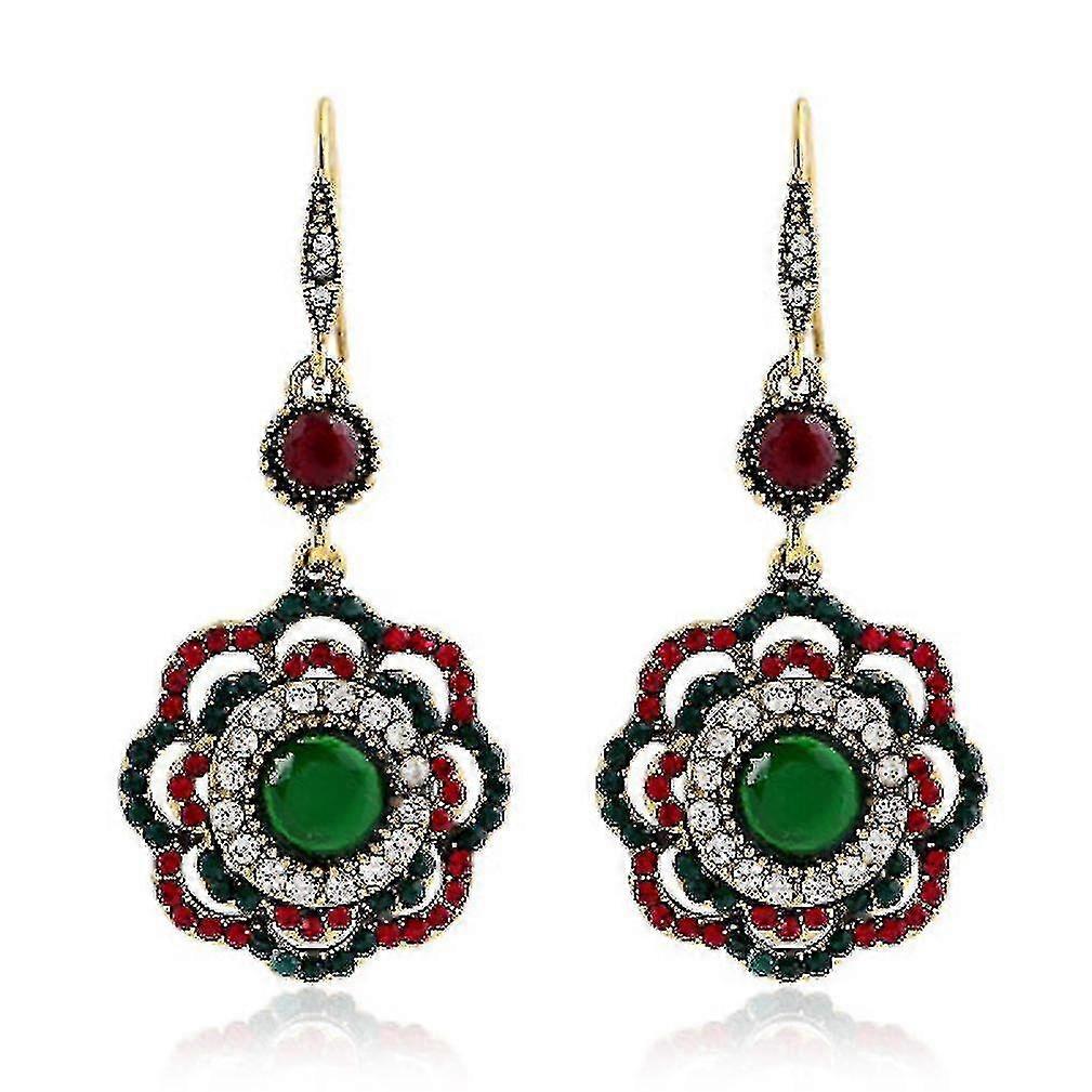 Hmwy-bohemian Hollow Earrings