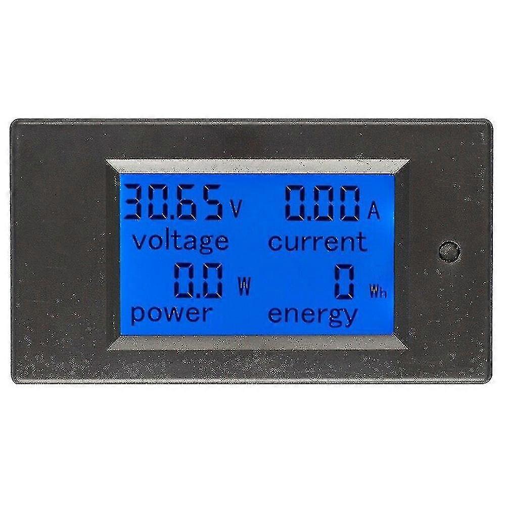 Digital Meter 6.5-100v Lcd Volta Current Watt Kwh Meter Ers