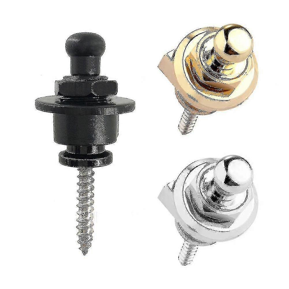 Anti-slip metallgitarr S gitarr Loc Button3st,)