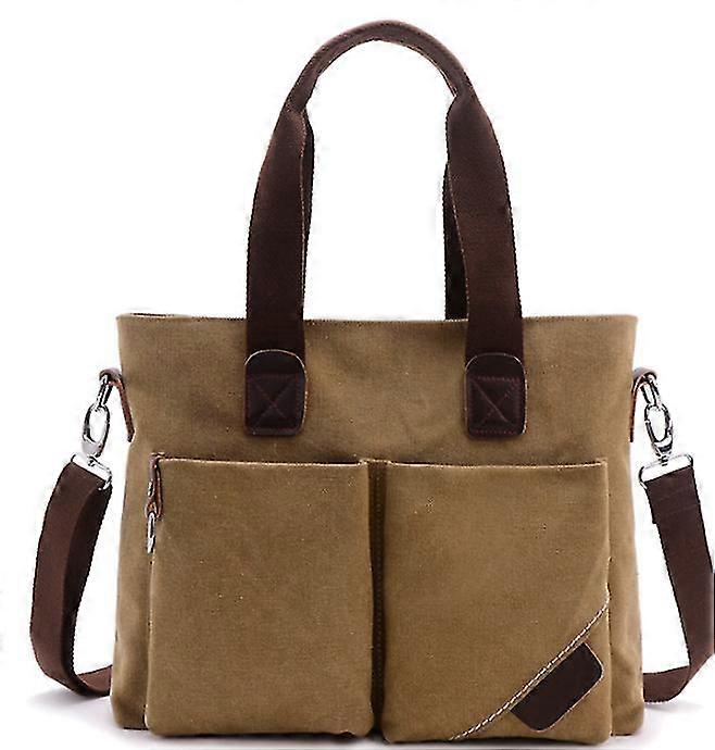 Enkla herrväskor CanvasVäskor Bärbara portföljer Axel Messenger Väskor Datorväskor