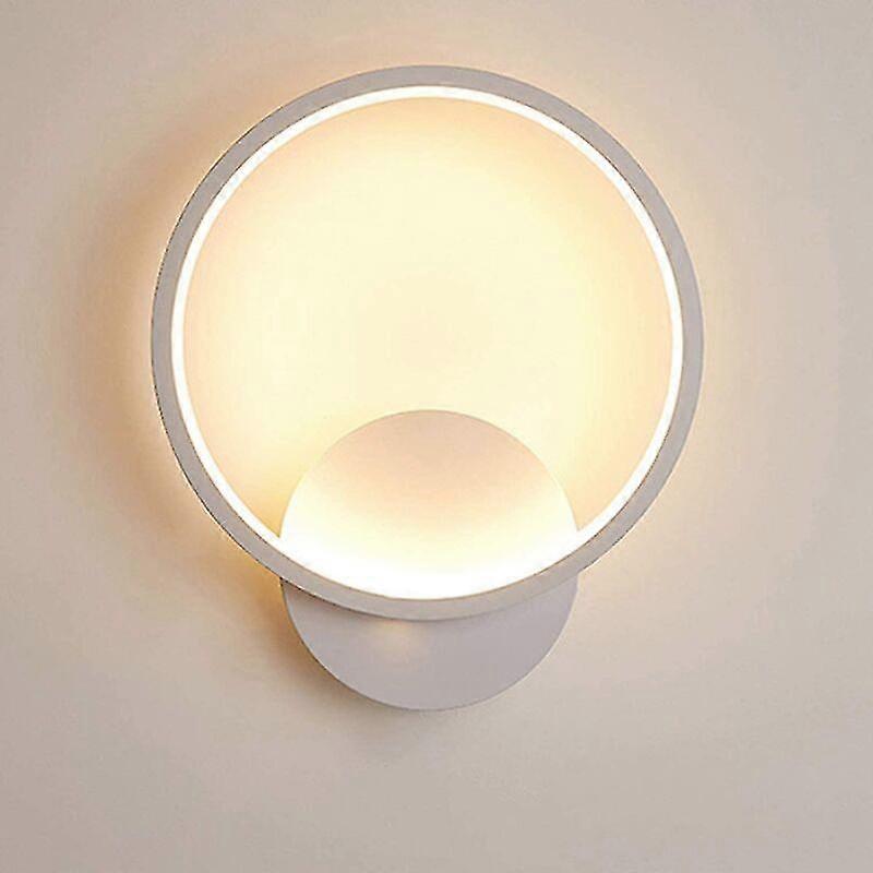 Innenwandleuchte Led 13W Modern Runde Wandleuchte Warmwei 3000K Fr Schlafzimmer Wohnzimmer Treppe Flur Ac 220V